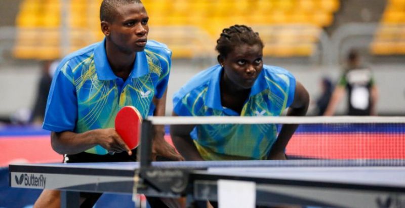 table tennis players