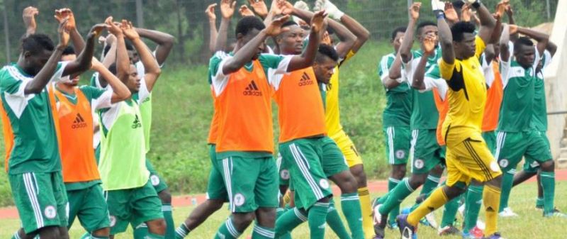 Super eagles training